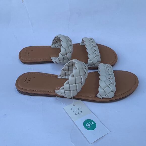 A New Day Lucy Braided Slip-On Sandals Size 9 NWT - Picture 4 of 4